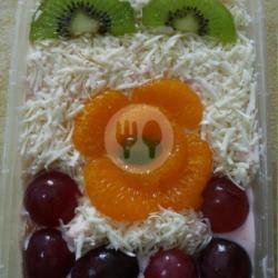 Salad Buah Size L Naruto / Taro( Full Keju)