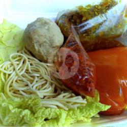 Mie Ayam Bakso Mentah   Pangsit