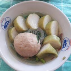 Bakso Tenis Sapi Hemat Plus Lontong