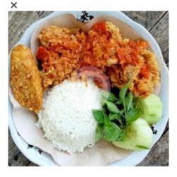 Ayam Geprek  Gledek (tanpa Nasi)