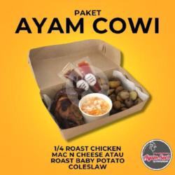 Paket Ayam Cowi Roast Chicken   Roast Baby Potato