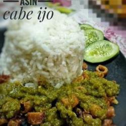 Nasi Cumi Asin Cabe Ijo