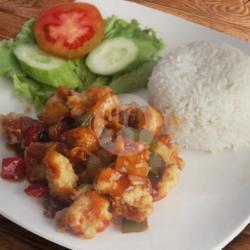 Kakap Saus Padang   Nasi