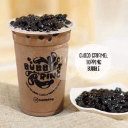 Choco Caramel Topping Bubble