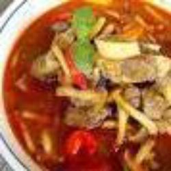 Tomyam Daging ( Sapi )   Krupuk Fish Steak