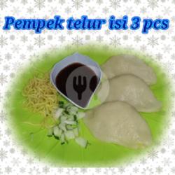 Pempek Telur Isi 3 (dos) Tanpa Ikan