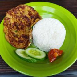 Nasi Telor Dadar Kecap