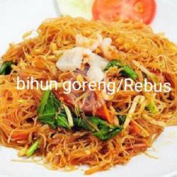 Bihun Goreng, Telor Orak-arik   Ayam