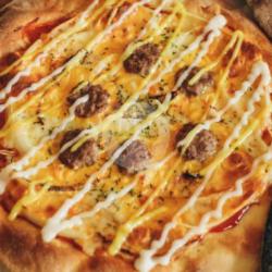 Cheese Burger Pizza