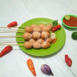 Sate Taichan Telur Puyuh