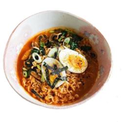 Creamy Ramen Egg Saus Gochujang