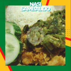 Nasi Geprek Sambal Ijo