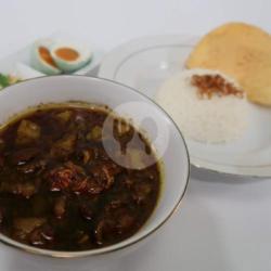 Nasi Rawon Daging Komplit