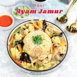 Nasi Ayam Jamur