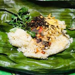 Nasi Bakar Ayam Biasa