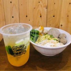 Bakso Mozzarella   Mojito Orange