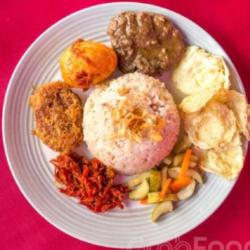 Nasi Kebuli Sapi   Telor   Perkedel