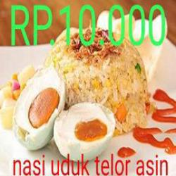 Nasi Uduk Telor Asin