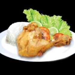 Ayam Lalapan Goreng Paket Jumbo