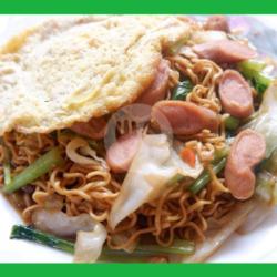 Mie Goreng Sosis Ayam   Telor