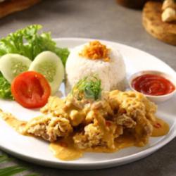 Ayam Telor Asin Nasi