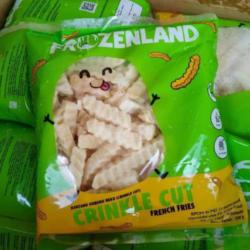 Kentang Cringkle Cut Frozenland 500gr