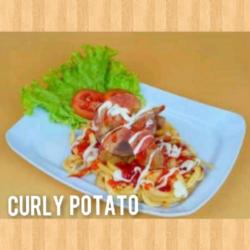 Curly Potato Balado