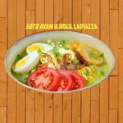 Soto Ayam Komplit Pake Telor