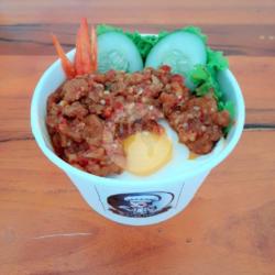 Rice Bowl Spicy Geprek Sauce