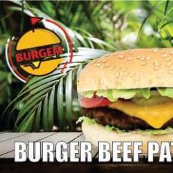 Burger Beef Paties   Telur