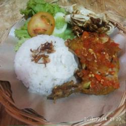 Ayam Penyet Kol Goreng Nasi