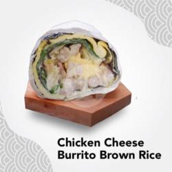 Chicken And Cheese Brown Burrito