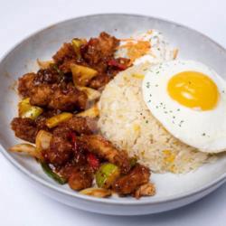 Chicken Kung Pao Rice Set