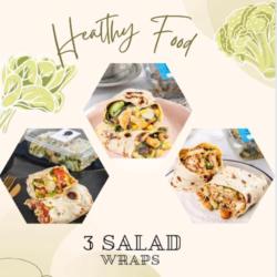 3 Salad Wraps