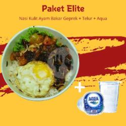 Kulit Ayam Bakar Geprek Elite