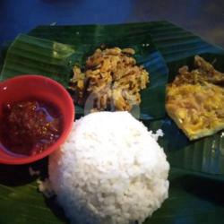 Nasi Telur Dadar   Pare