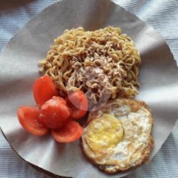 Geprek Indomie Telur Kremes