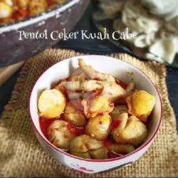 Pentol Ceker Kuah Cabe