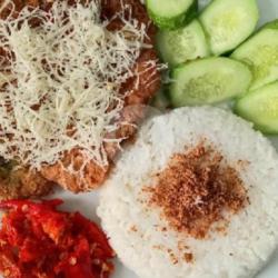 Paket Telur Geprek Keju