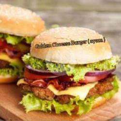 Golden Cheese Burger ( Ayam )