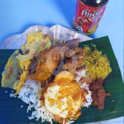 Nasi Bhuk   Lauk Telur Ceplok   Teh Pucuk 350ml