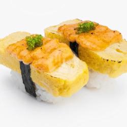 Aburi Tamago Mentai Nigiri