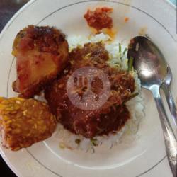 Nasi Pecel Ayam   Tempe