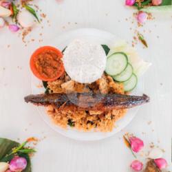 Nasi   Lele Bakar Kremes