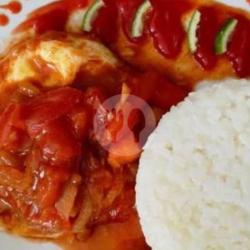 Nasi Paket Sambel Telor Balado