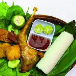 Nasi Timbel Bebek Bumbu