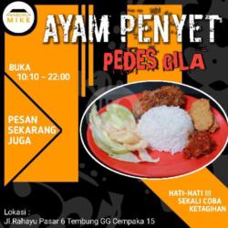 Ayam Penyet  Indomie  Tidak Pake Nasi