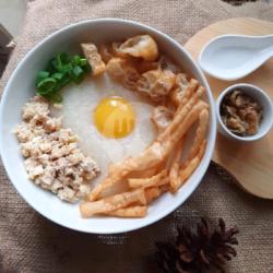 Bubur Ayam Jumbo   Telur Ayam Kampung (mentah)