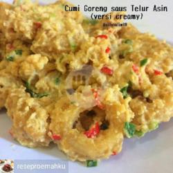 Paket Cumi Goreng Telur Asin