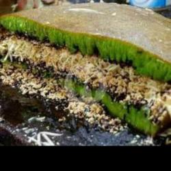 Pandan Keju Kacang Coklat